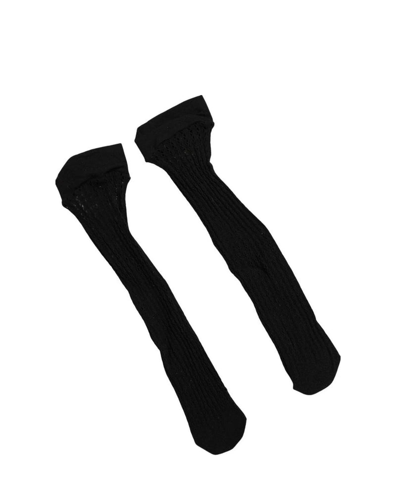 Dolce & Gabbana Knee Sock in black, Nylon — view 2