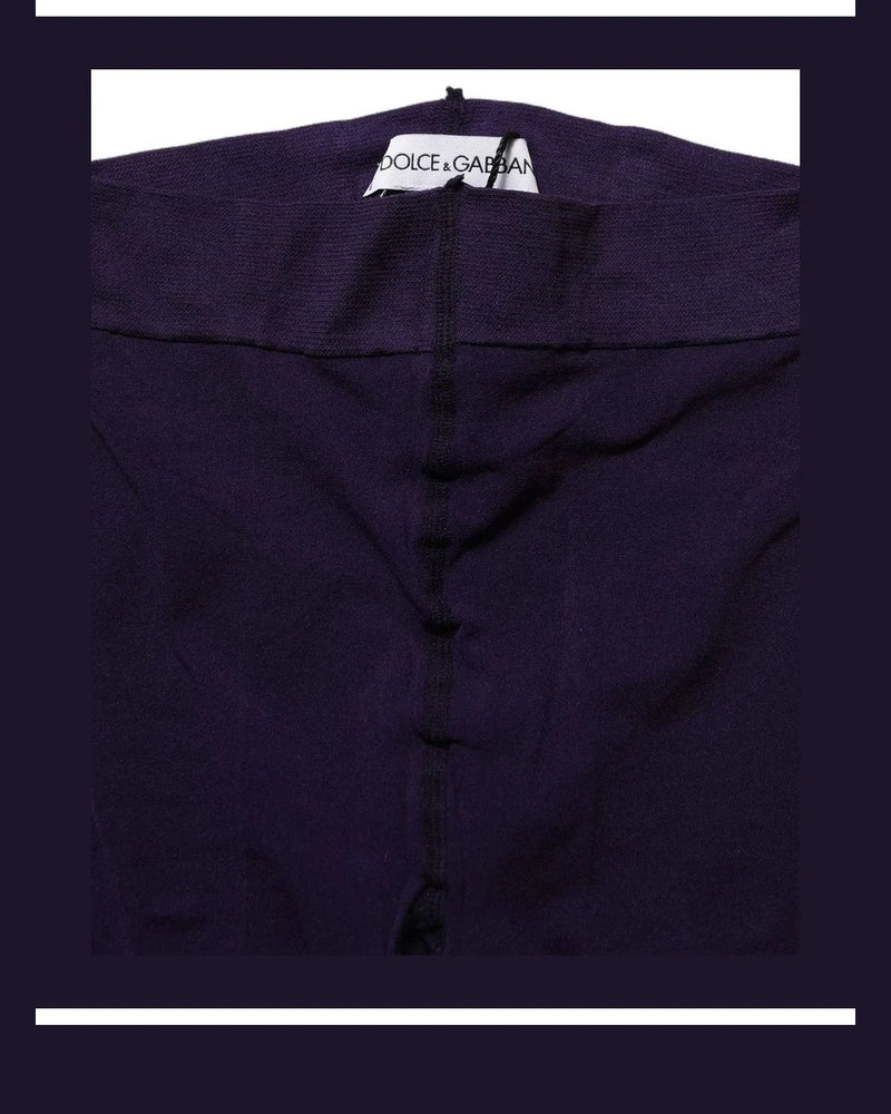 Dolce & Gabbana Pantyhose in purple, Nylon — view 5