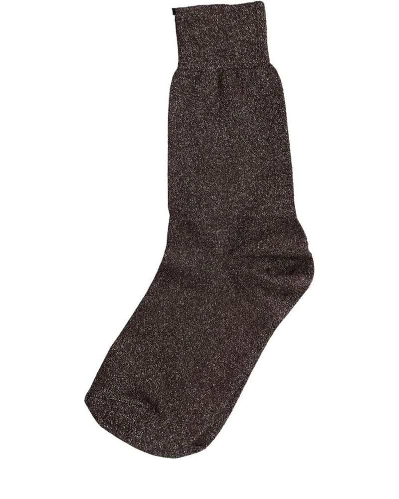 Dolce & Gabbana Crew Sock in brown, Viscose — view 4