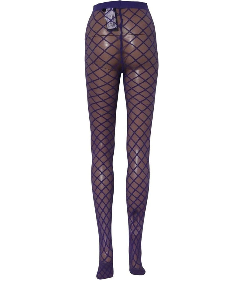 Dolce & Gabbana Pantyhose in purple, Nylon — view 4