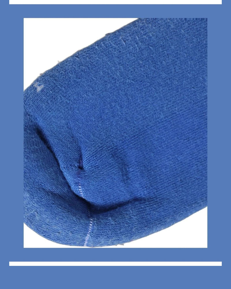 Dolce & Gabbana Crew Sock in blue, Cotton — view 5