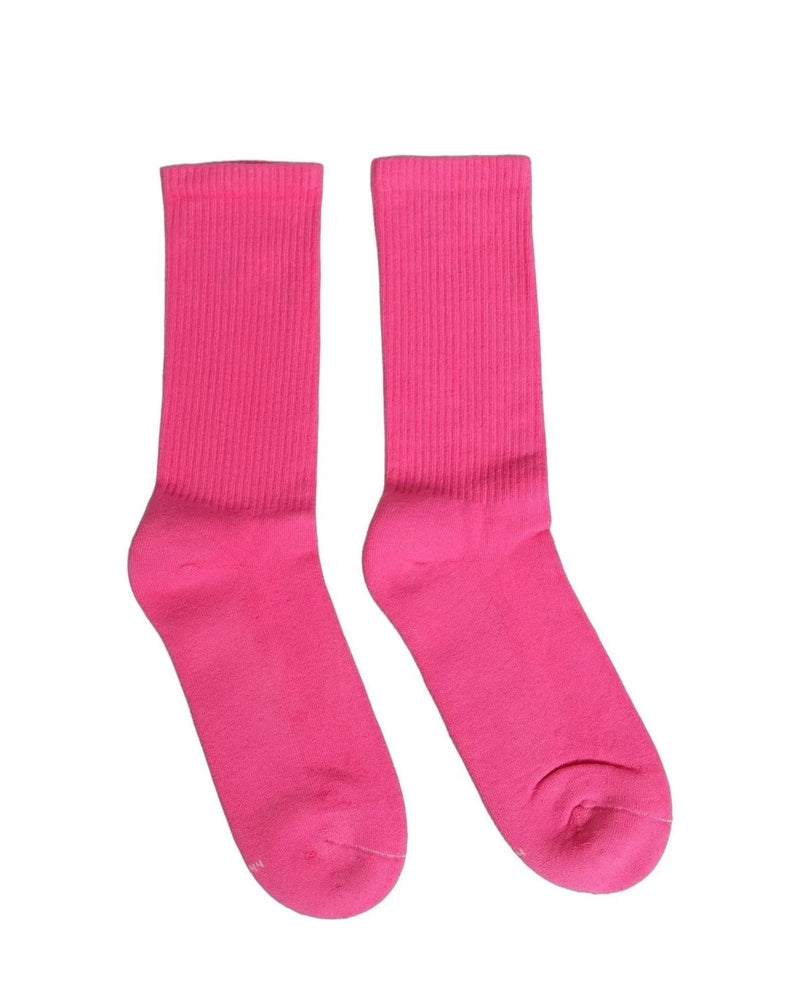 Dolce & Gabbana Crew Sock in pink, Cotton — view 3