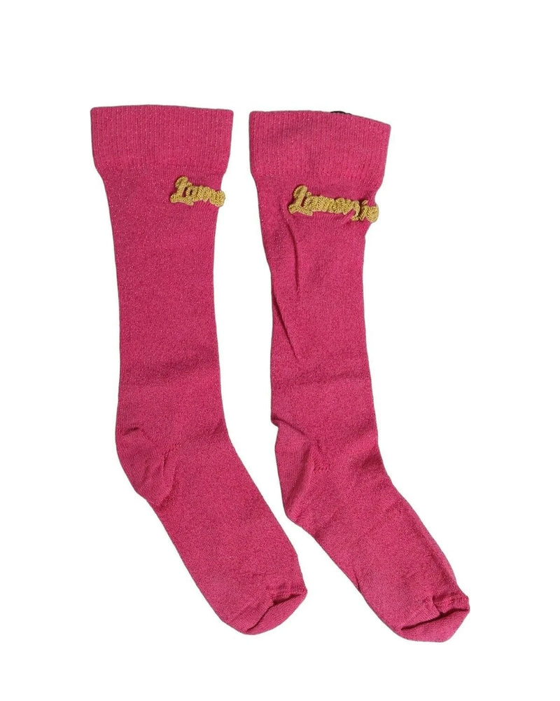 Dolce & Gabbana Crew Sock in pink — view 4