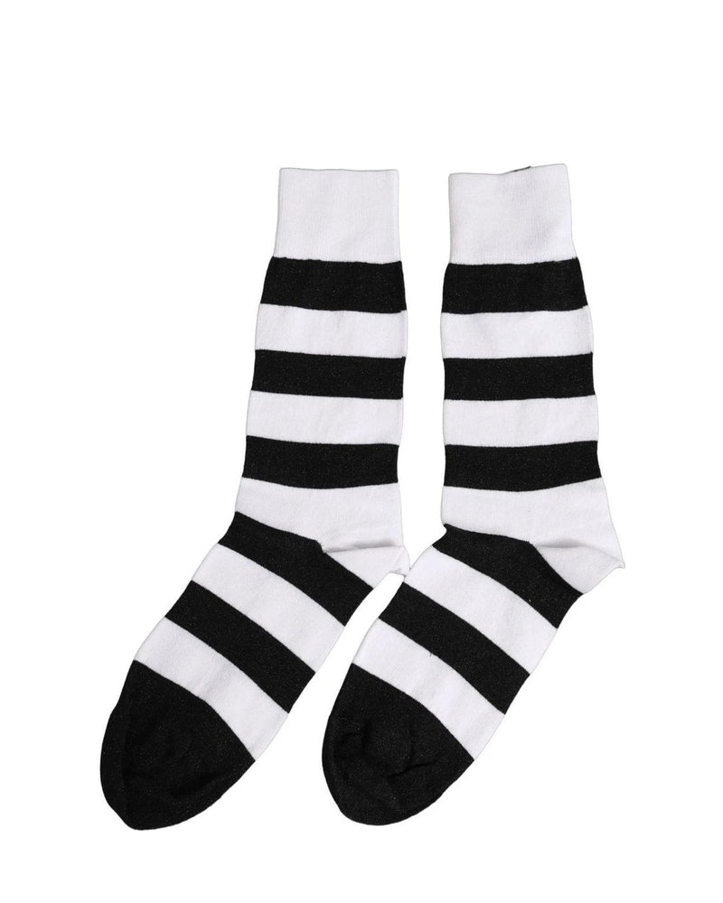 Dolce & Gabbana Crew Sock in black, Viscose — view 4