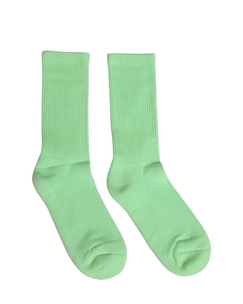 Dolce & Gabbana Crew Sock in green, Cotton