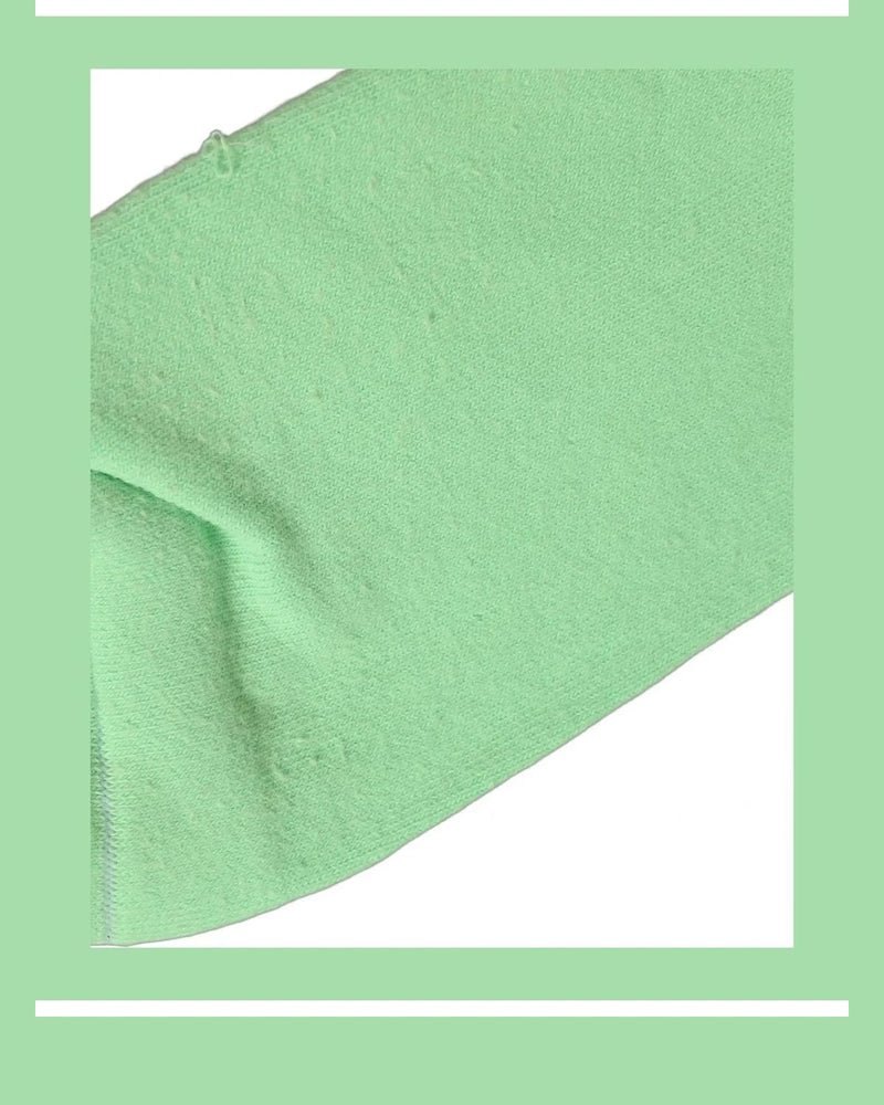 Dolce & Gabbana Crew Sock in green, Cotton — view 3