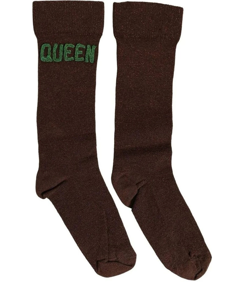 Dolce & Gabbana Knee Sock in brown — view 2