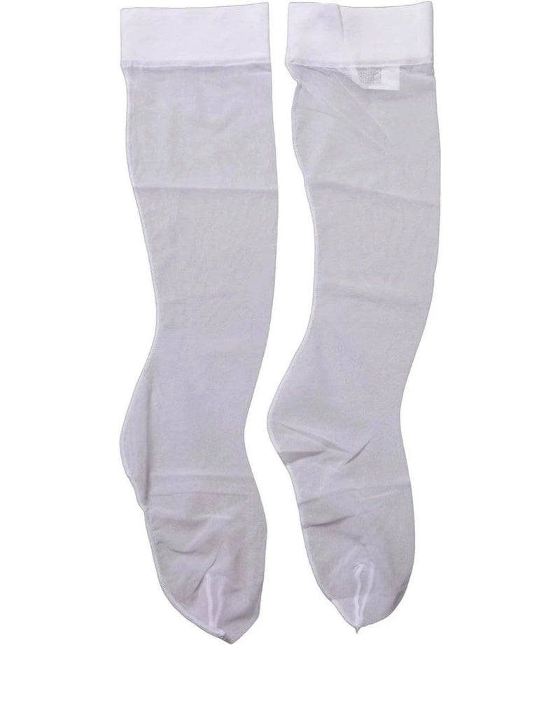 Dolce & Gabbana Knee Sock in white — view 3