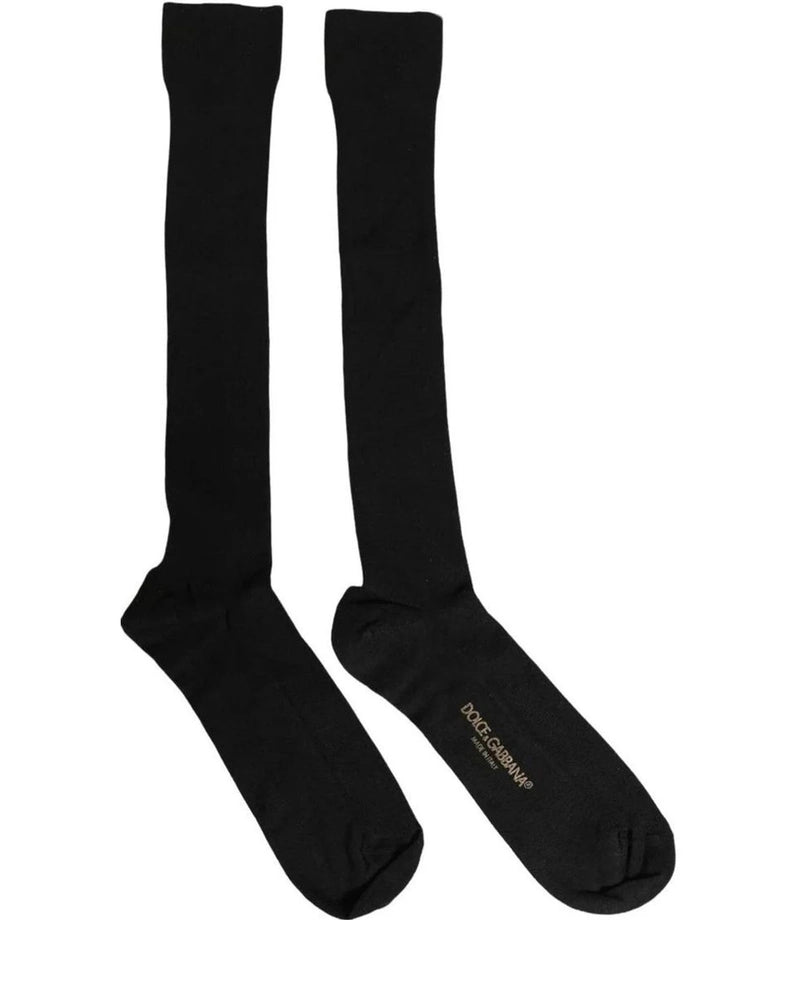 Dolce & Gabbana Knee Sock in black — view 5