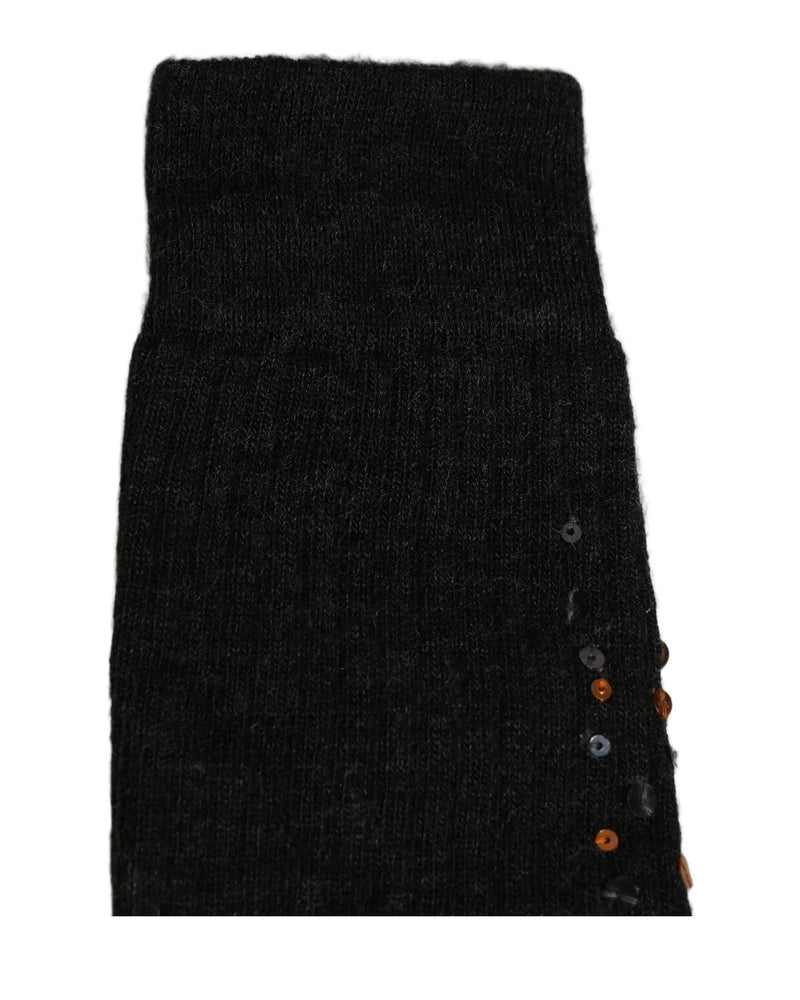 Dolce & Gabbana Knee Sock in gray, Wool — view 6