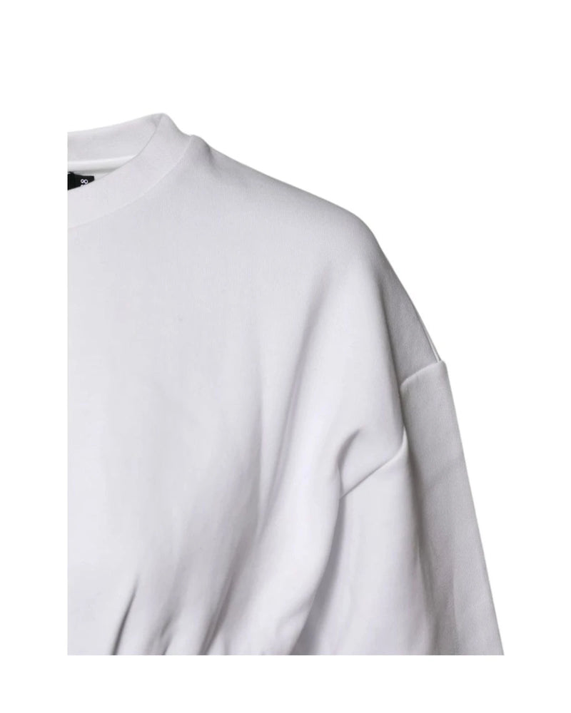 Dolce & Gabbana Corset Top in white, Cotton — view 8