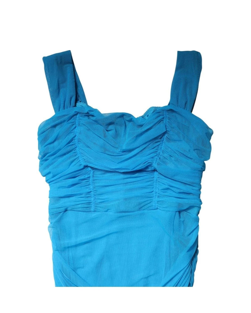 Dolce & Gabbana Dresse in blue, Nylon