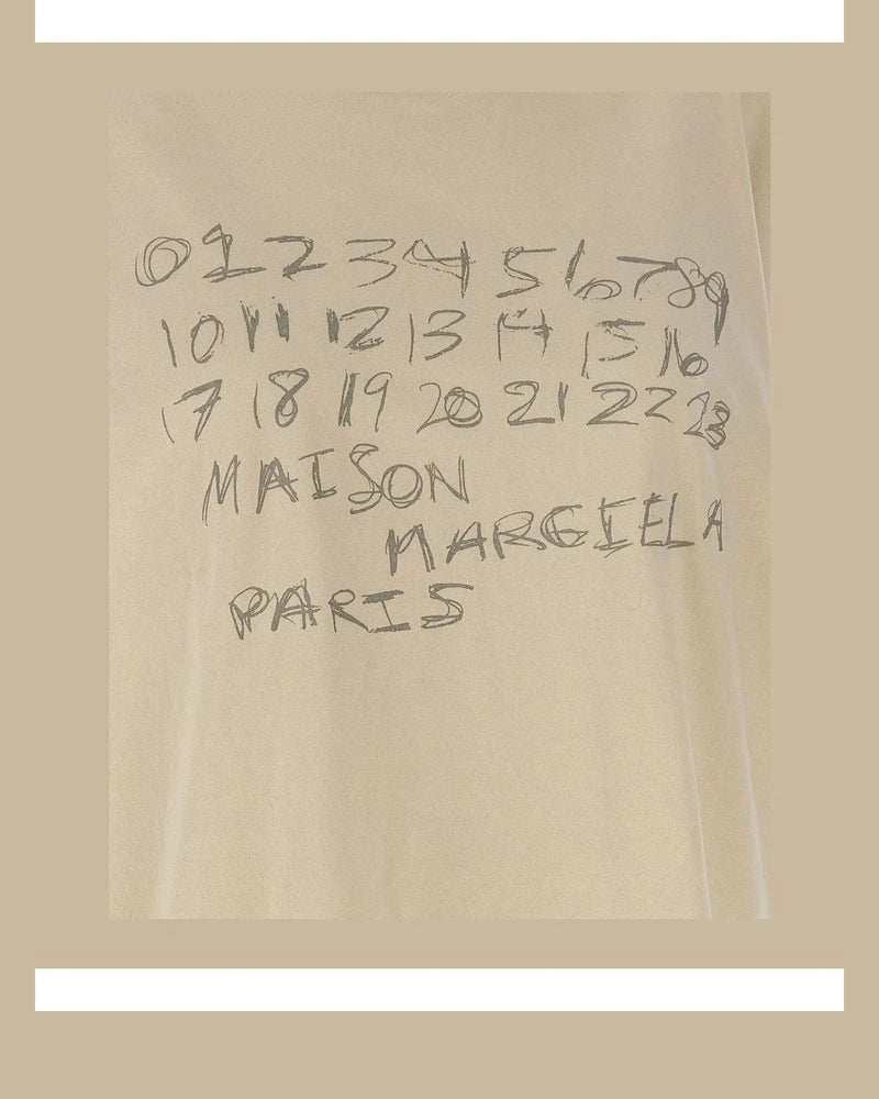 Maison Margiela T-Shirt in beige, Cotton — view 4