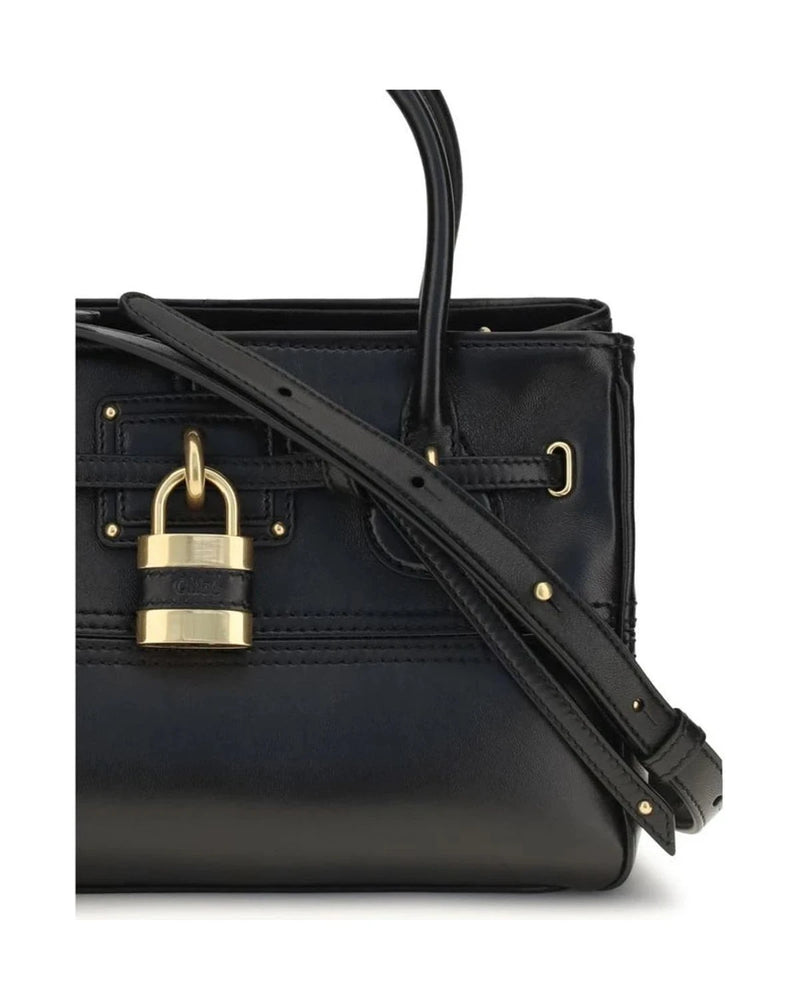 Chloé Satchel Bag in black, Buffalo — view 4