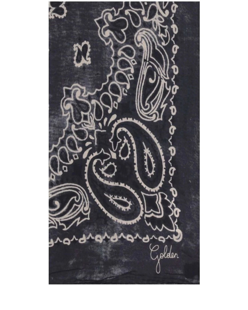 Golden Goose Scarves & Shawl in gray, Silk — view 3