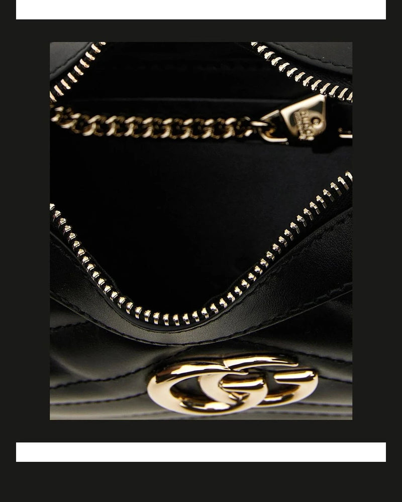 Gucci Shoulder Bag in black, Calfskin Leather — view 4