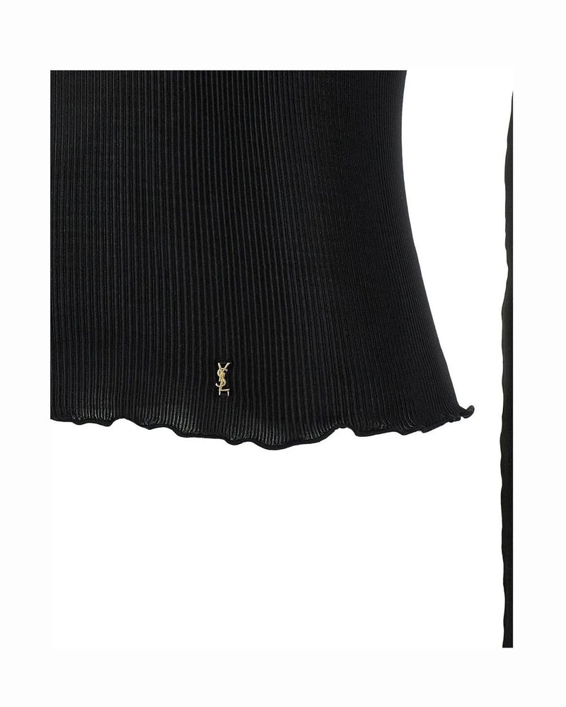 Saint Laurent Blouse in black, Silk — view 4