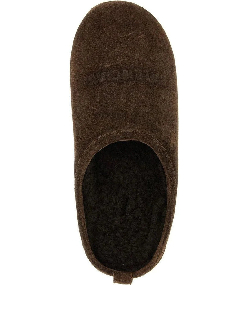 Balenciaga Mules in brown, Calfskin Leather — view 4