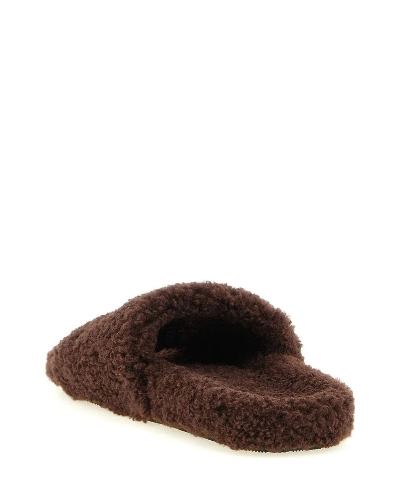 Balenciaga Slides in brown, Polyester — view 3