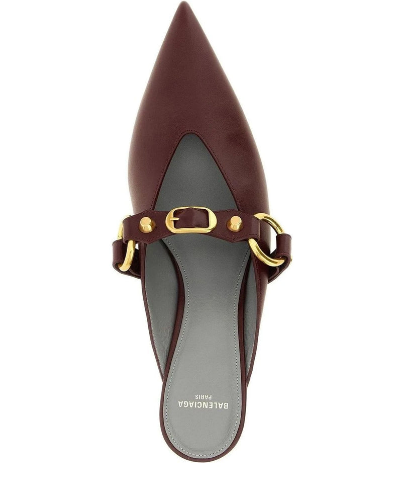 Balenciaga Pumps in red, Calfskin Leather — view 4