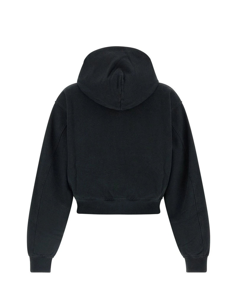 Alexander Wang Hoodie in black, Cotton — view 2