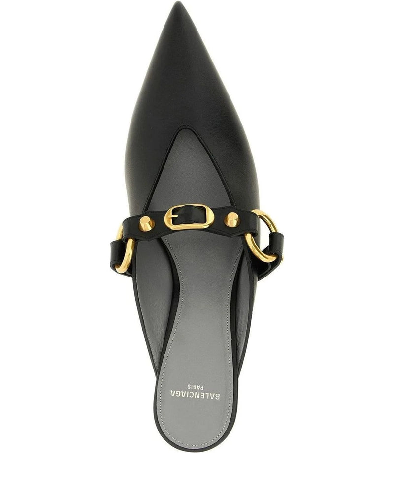 Balenciaga Pumps in black, Calfskin Leather — view 4