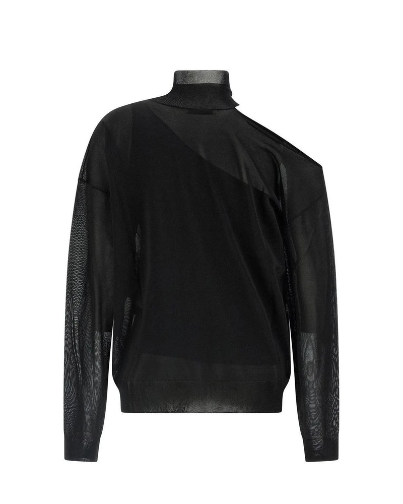 Fendi Cardigan in black, Viscose — view 3