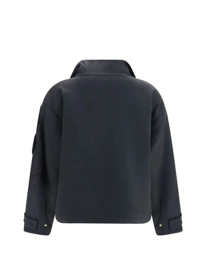 Giorgio Armani Bomber Jacket in gray, Kashmir — view 2