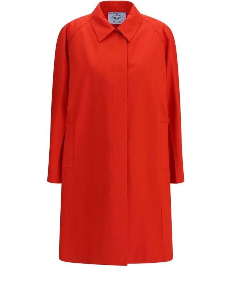Prada Overcoat in multicolor, Recycled Polyester