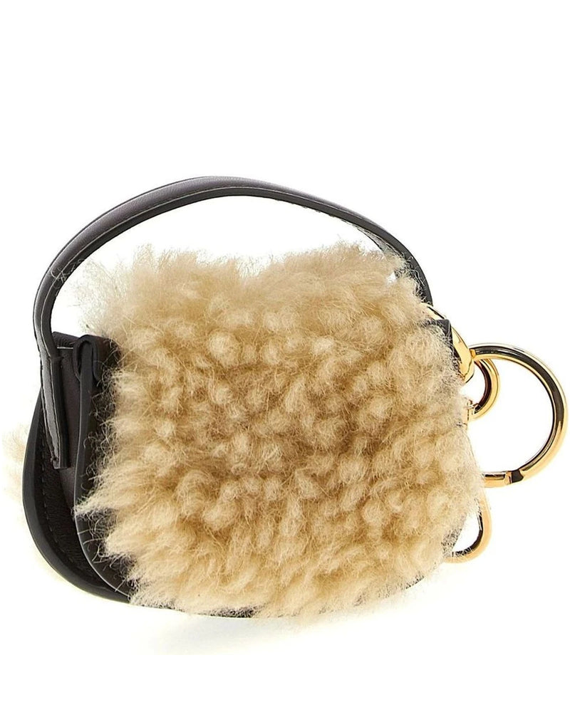 Etro Keychain in multicolor, Calfskin Leather — view 2