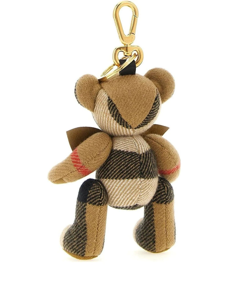 Burberry Keychain in beige, Cashmere — view 2