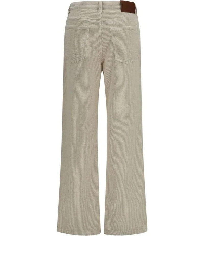 Marni Palazzo Pant in beige, Cotton — view 2