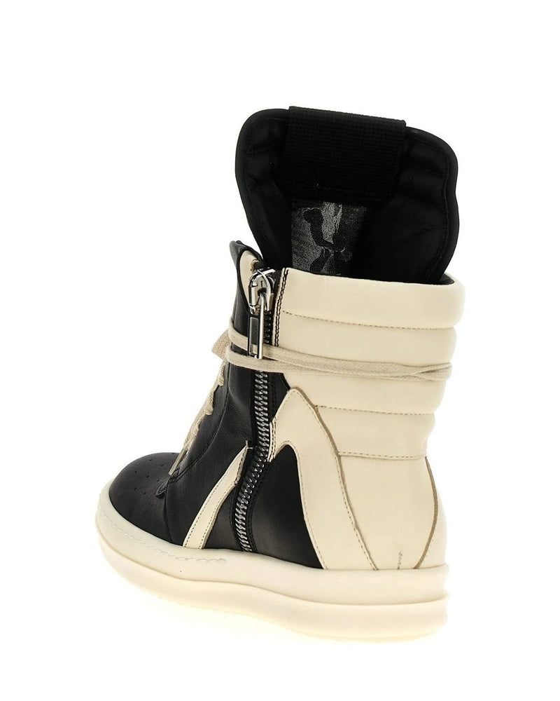 Rick Owens Sneakers in black, Calfskin Leather — view 3