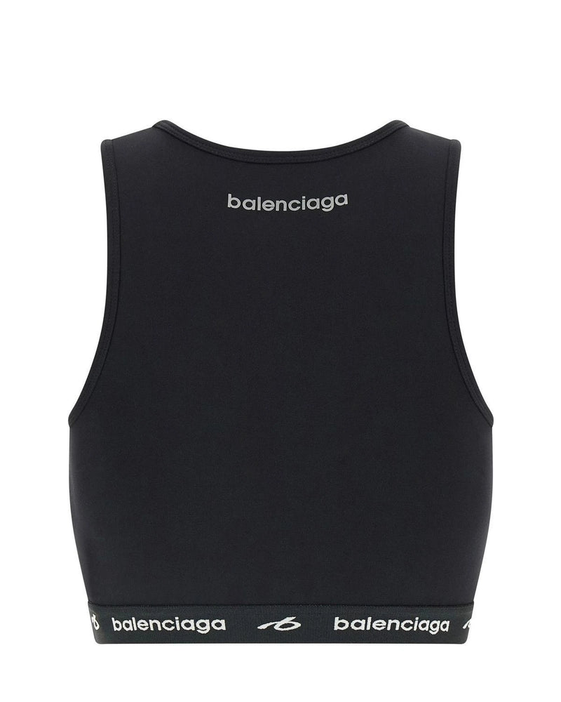 Balenciaga Sports Bra in black, Polyamide — view 2