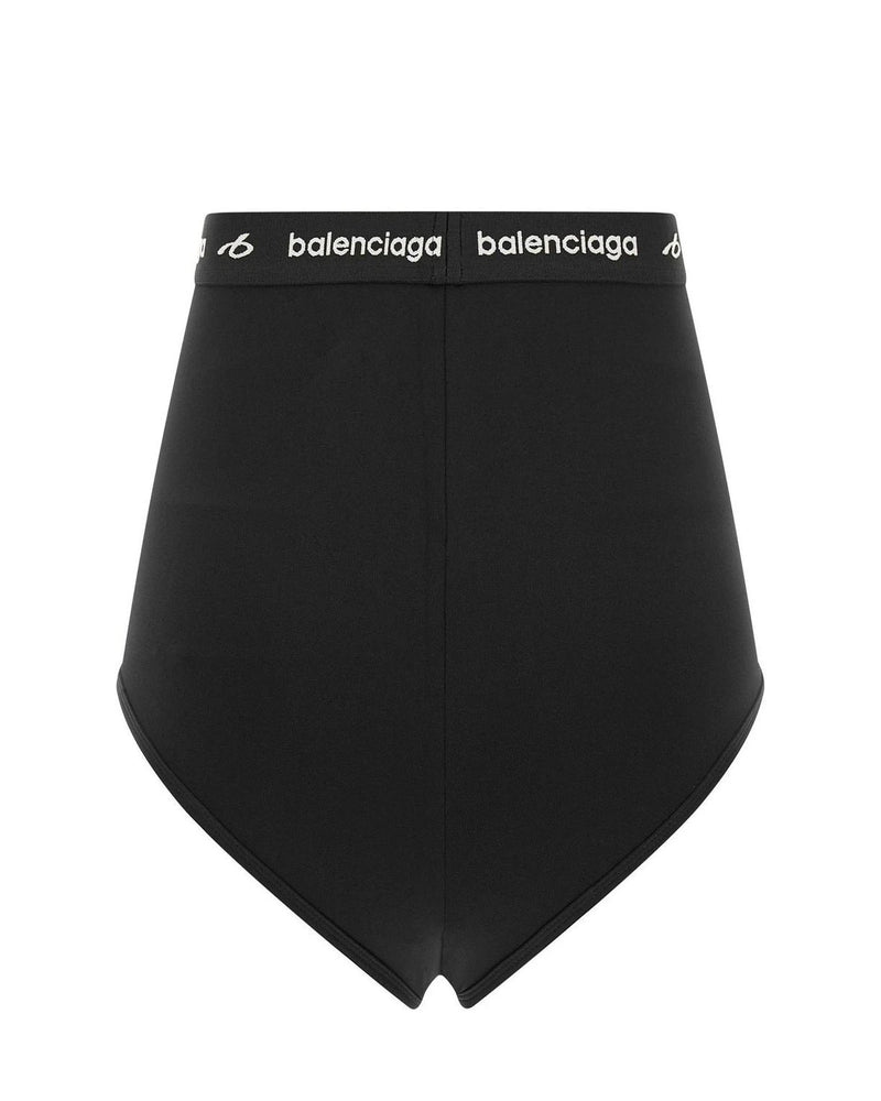 Balenciaga High Waisted Brief in black, Polyamide — view 2