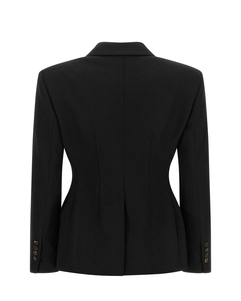 Brunello Cucinelli Blazer in black, Virgin Wool — view 2
