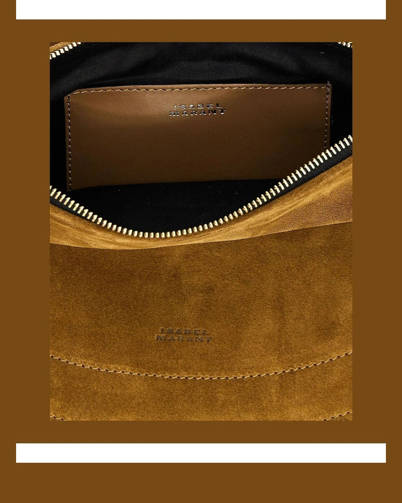 Isabel Marant Hobo Bag in brown, Goat Leather — view 4