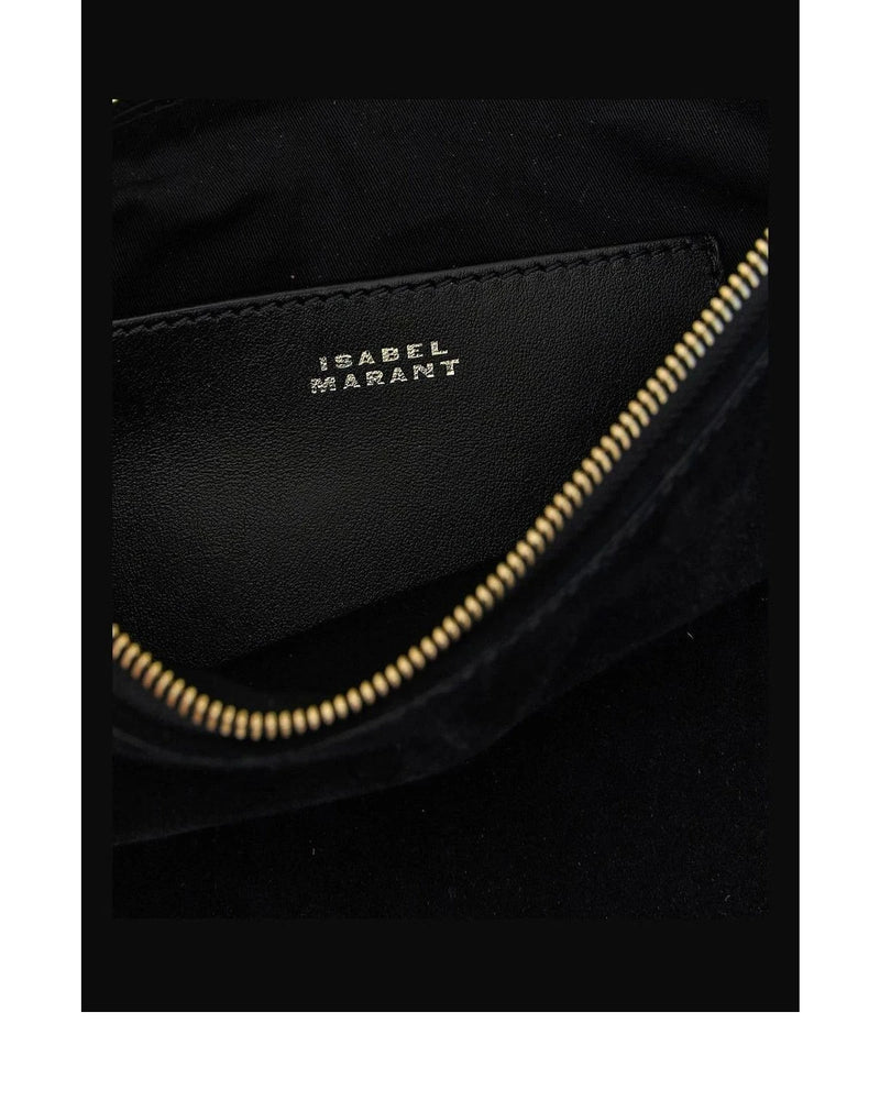 Isabel Marant Hobo Bag in black, Calfskin Leather — view 4