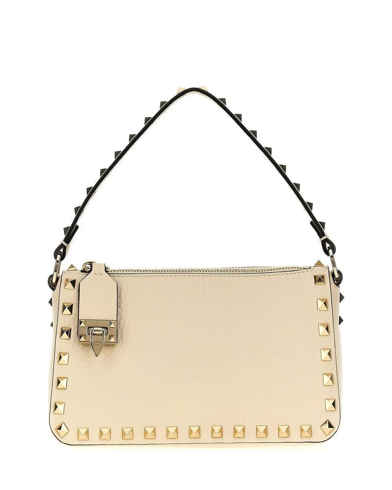 Valentino Garavani Shoulder Bag in white, Calfskin Leather