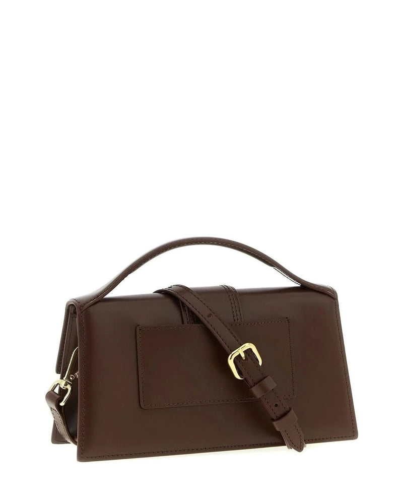 Jacquemus Satchel Bag in brown, Calfskin Leather — view 2