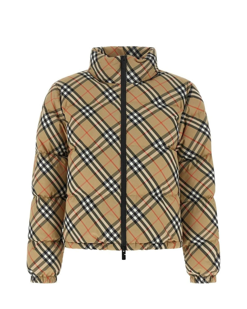 Burberry Puffer Jacket in beige, Polyester