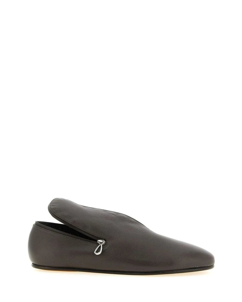 Kiko Kostadinov Loafers in black, Leather
