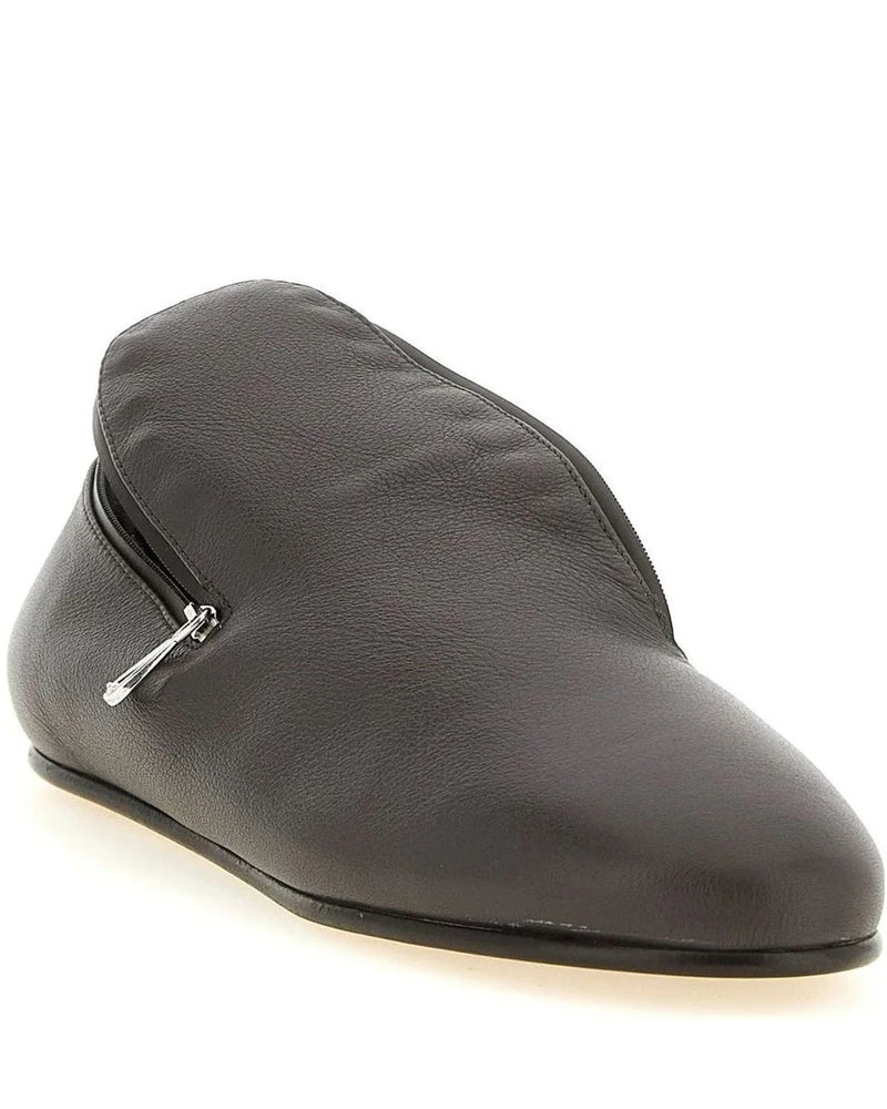 Kiko Kostadinov Loafers in black, Leather — view 2