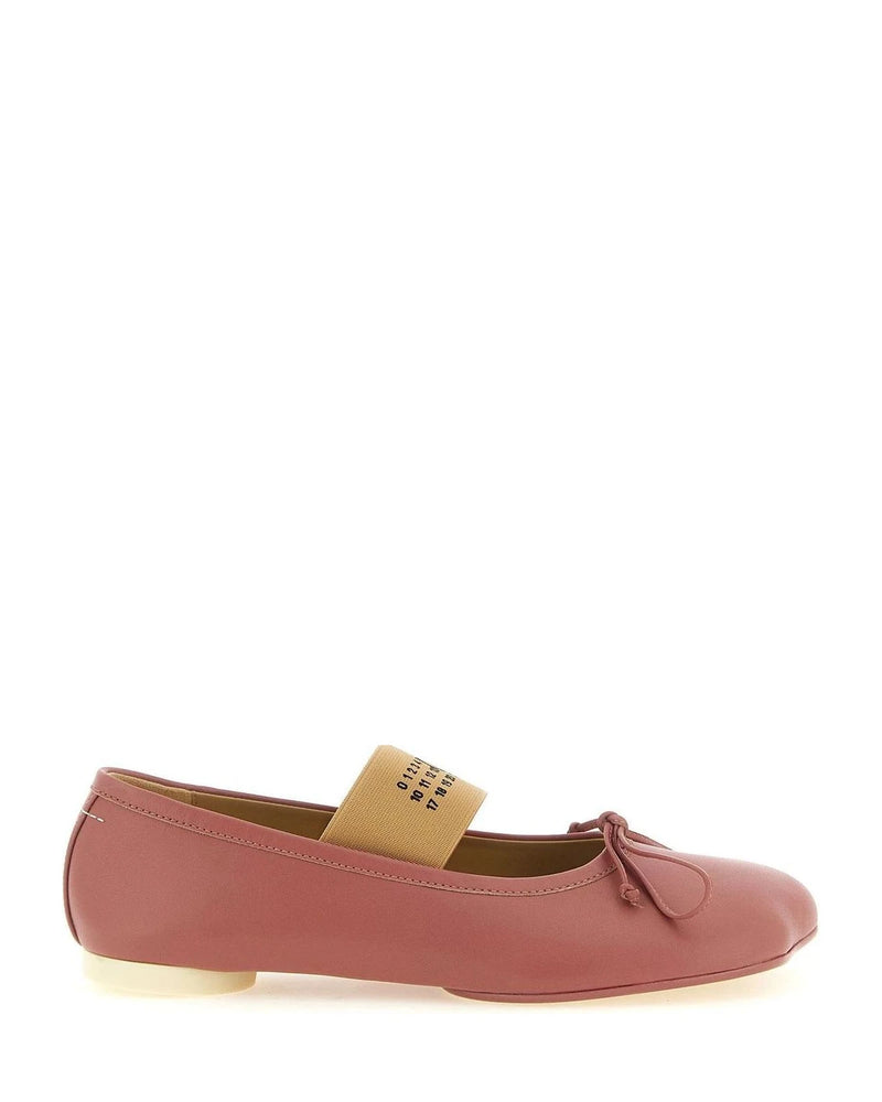 MM6 Maison Margiela Ballet Flats in pink, Sheepskin Leather