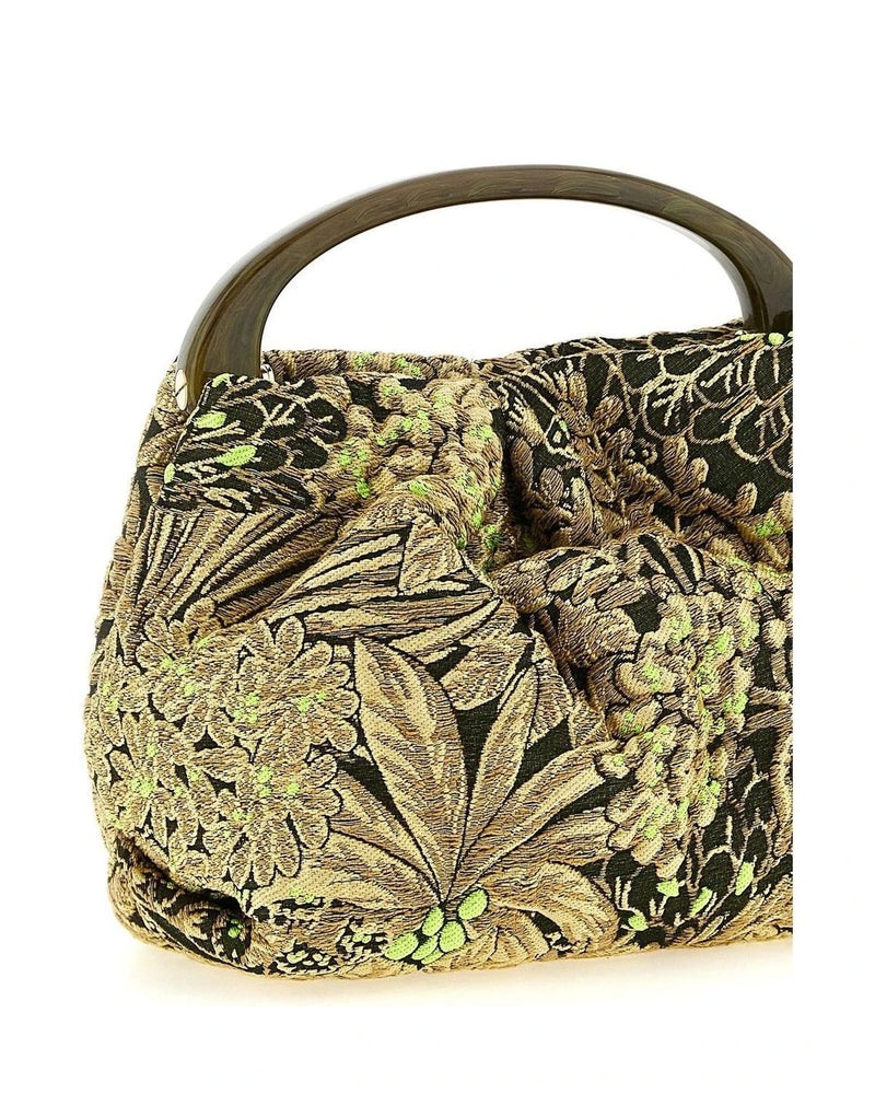 Dries Van Noten Hobo Bag in multicolor, Polyester — view 3