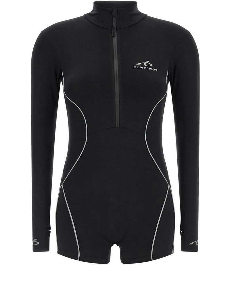 Balenciaga Bodysuit in black, Polyamide