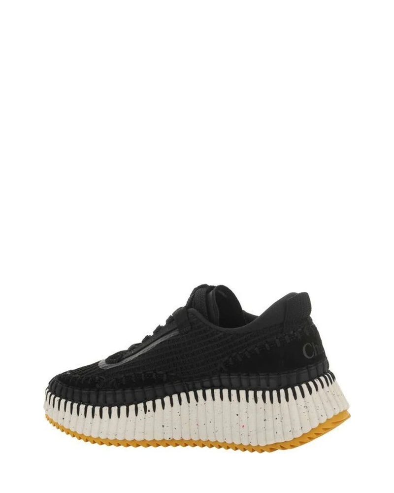 Chloé Sneakers in black, Polyester — view 3