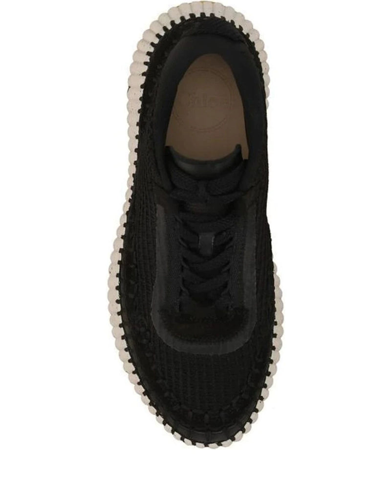 Chloé Sneakers in black, Polyester — view 4