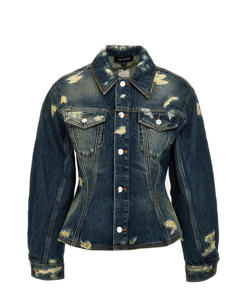 Marc Jacobs Trucker Jacket in blue, Cotton
