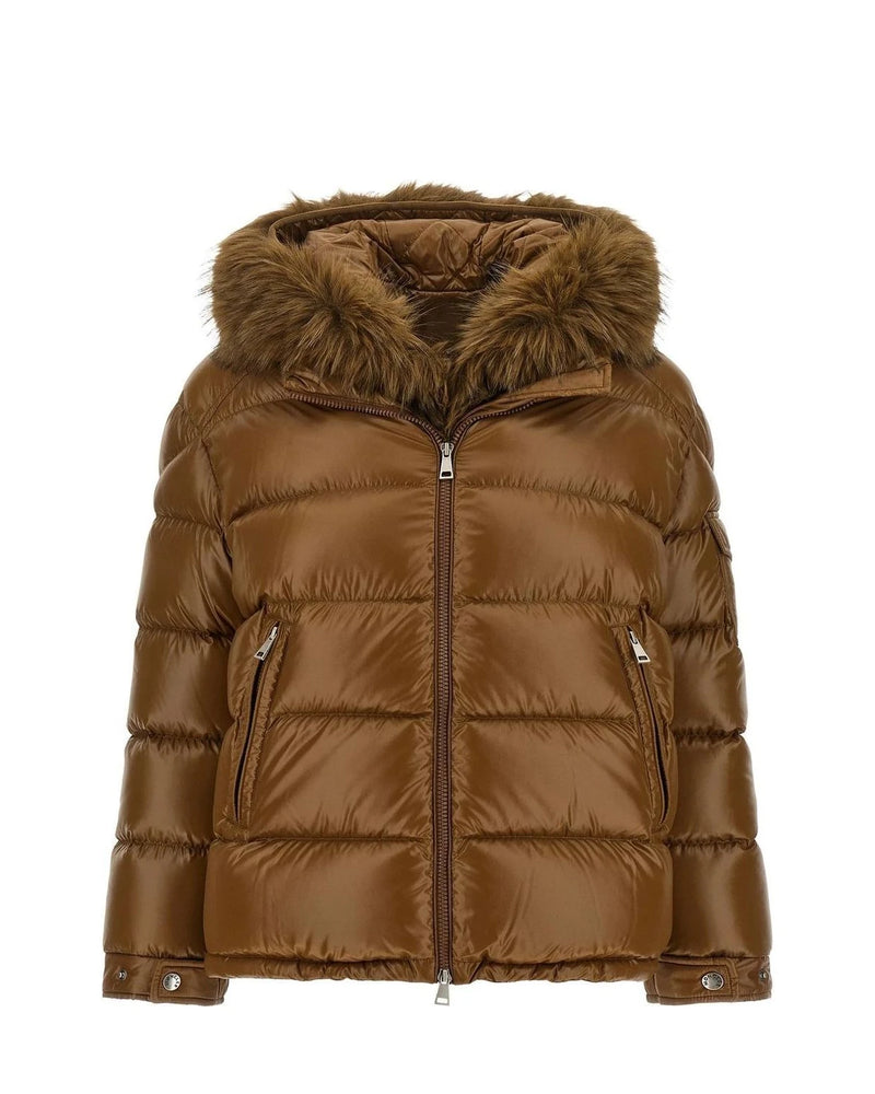 Moncler Puffer Jacket in brown, Polyamide